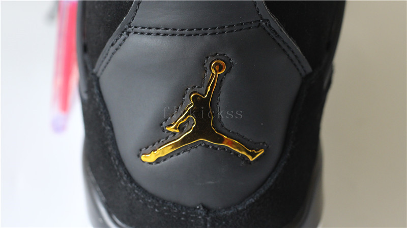 Air Jordan 4 Retro Royalty Black Suede